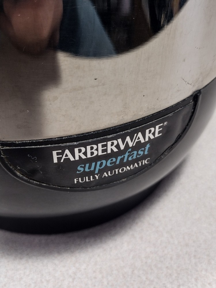 Farberware Superfast Automatic Percolator 8 Cup Coffee Maker FCP-280 Tested