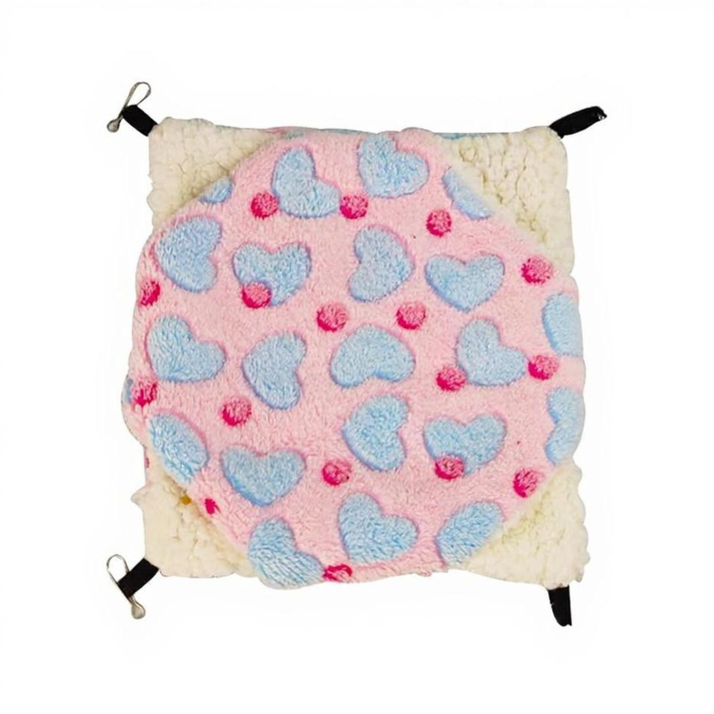 Plush hamster sleeping bag for winter