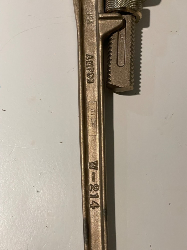 Ampco 24" Brass Pipe Wrench
