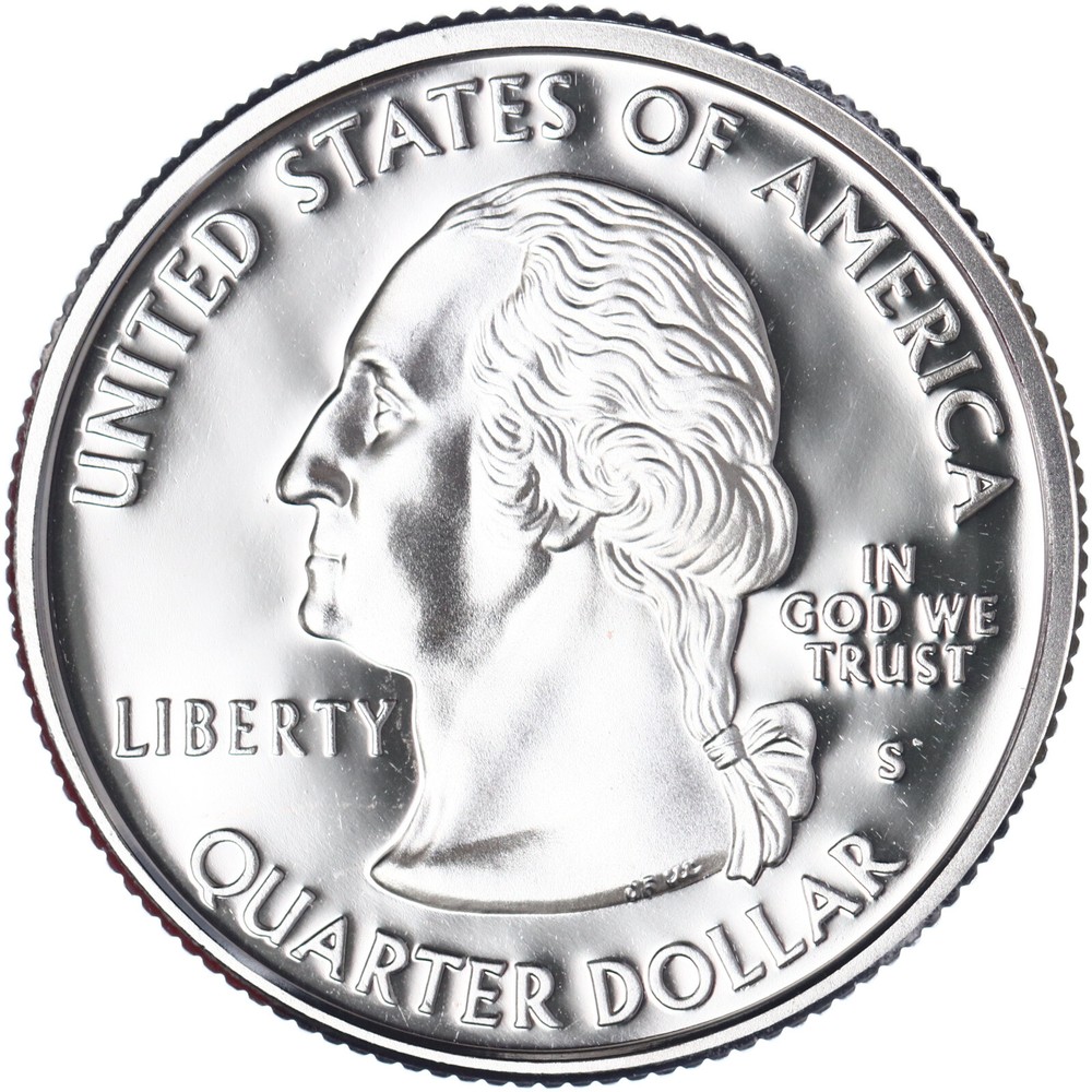2001 S State Quarter New York Gem DCam Proof CN-Clad