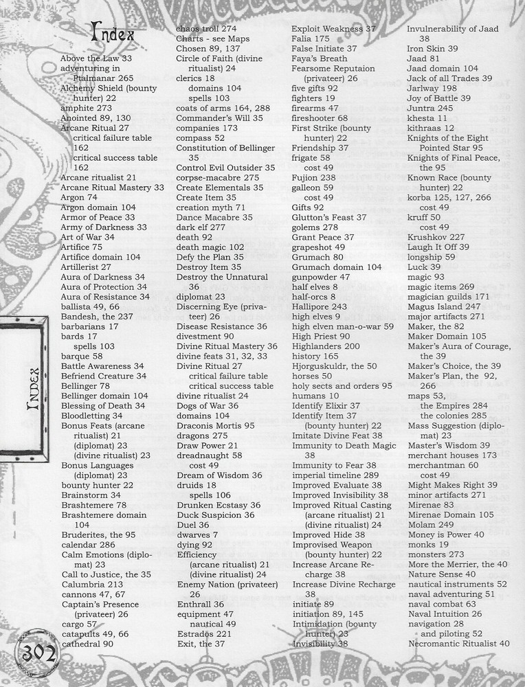 D&D 3rd ed Twin Crowns Campaign Setting & Naval Adventuring Sourcebook Play Copy