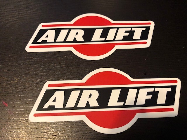 Air Lift Performance Sticker Set 6"x2.5"