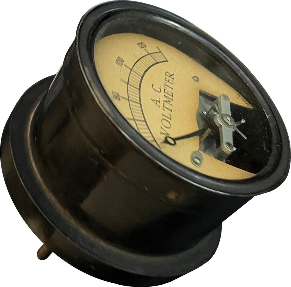 Instrument AC Voltmeter 18497A A. C.