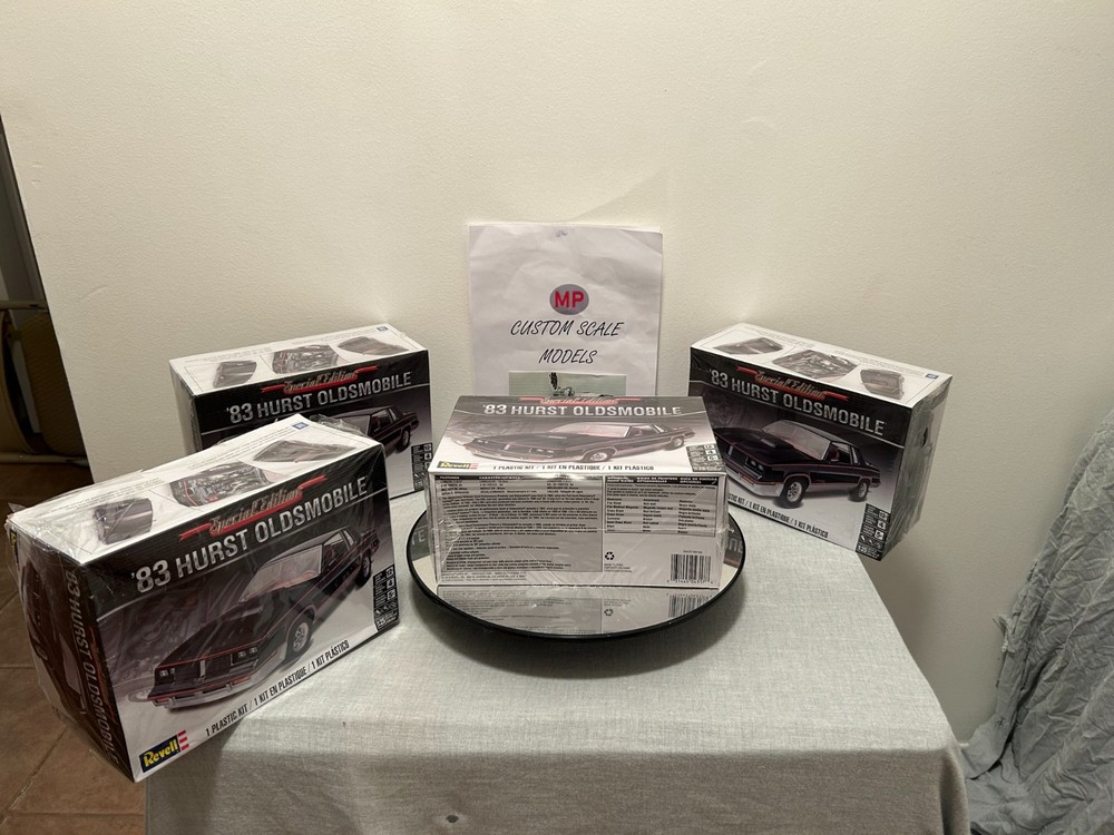 revell 1/25 scale special edition 83 hurst oldsmobile