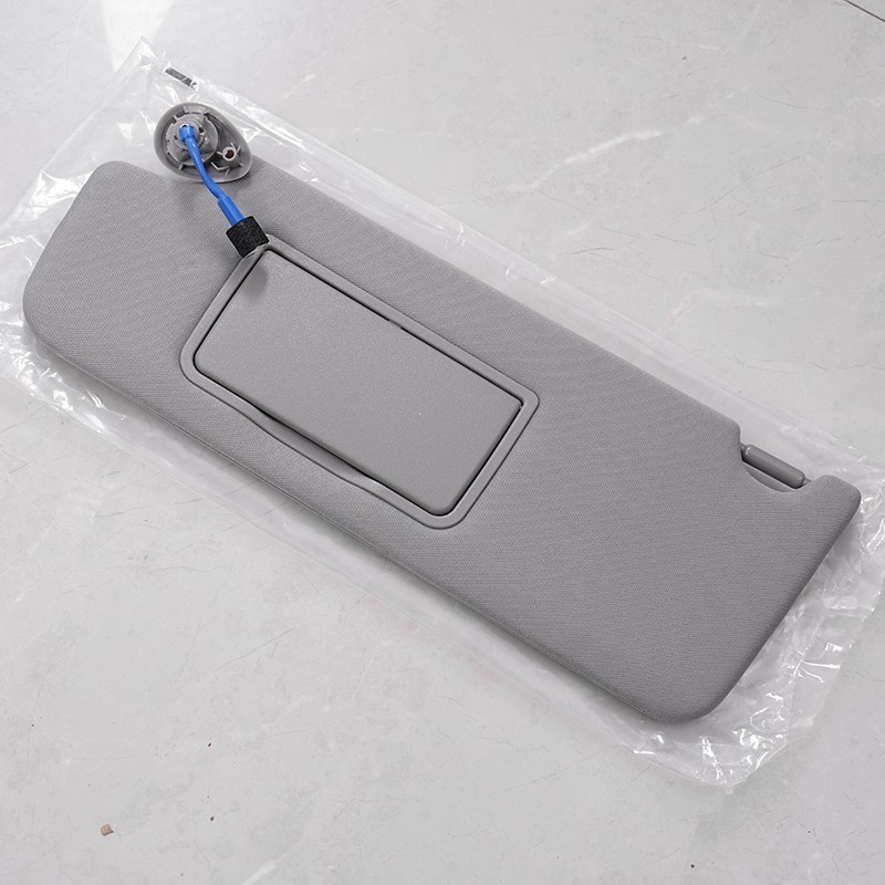 For 2017-2021 Honda Pilot Left Driver Side Sun Visor Assembly w/ Mirror Gray