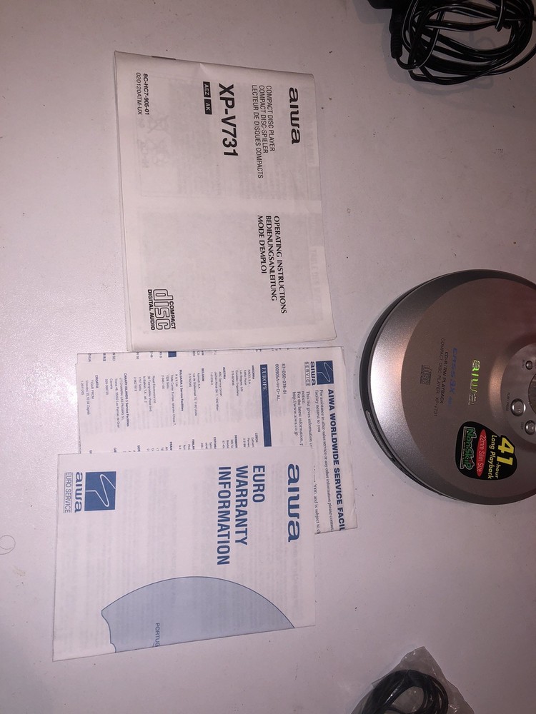 Aiwa XP-V731 Compact Dick Player - Cd Player Walkman