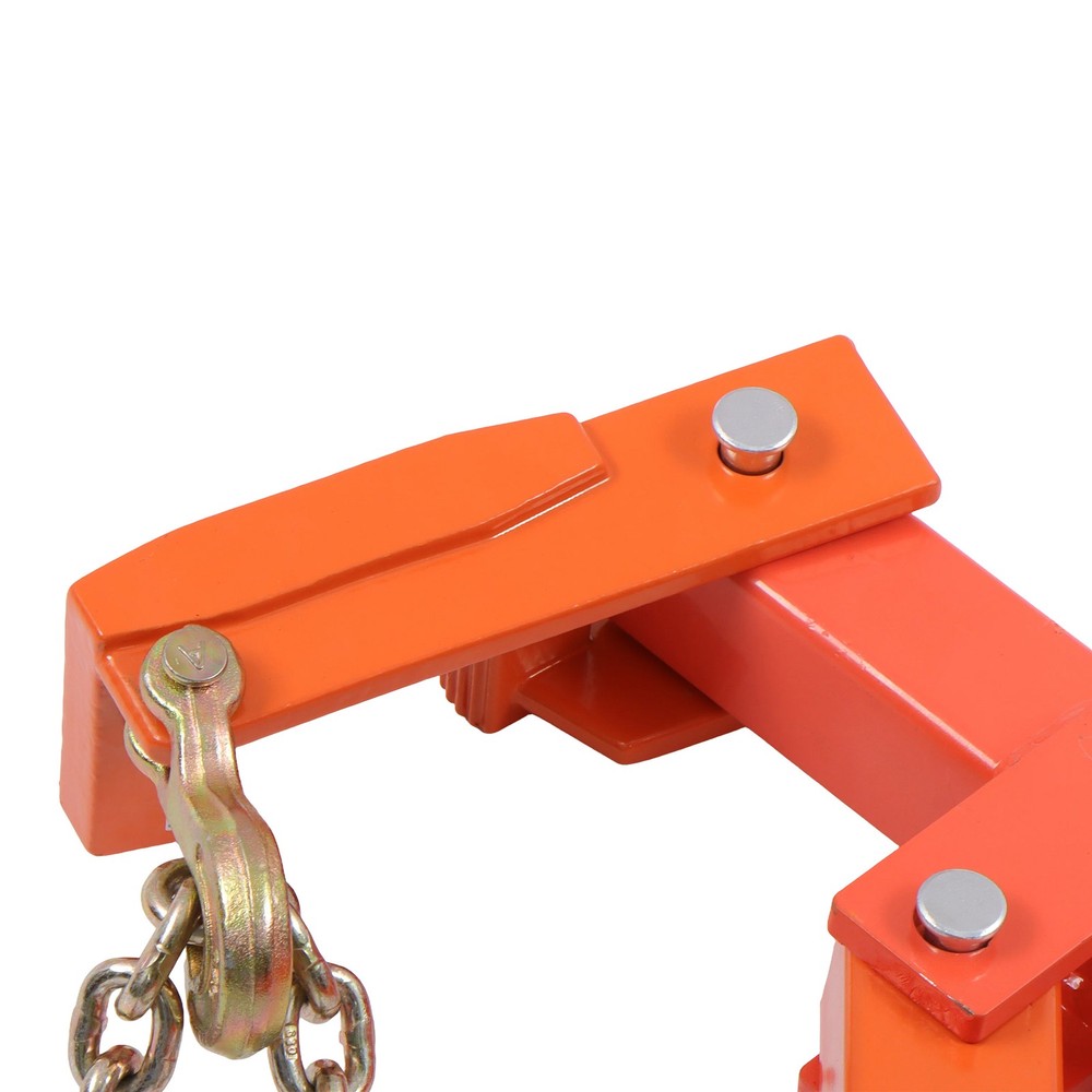 36 in T Post Puller with Puller Plate & 47 in Lifting Chain For Round Fence Post