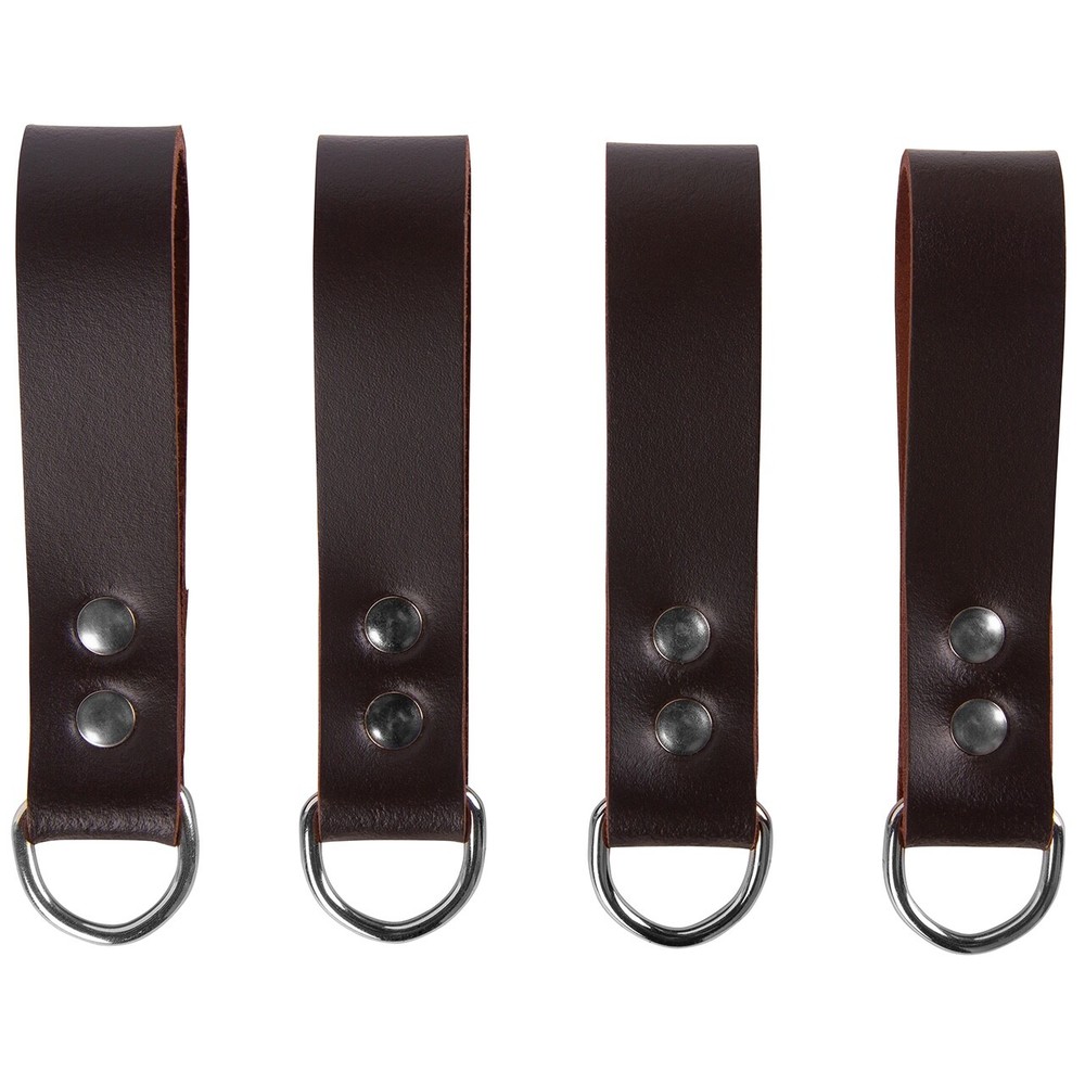 Heavy Duty Leather Tool Belt Accessories (Suspender Loop Attachment 4-Pack)