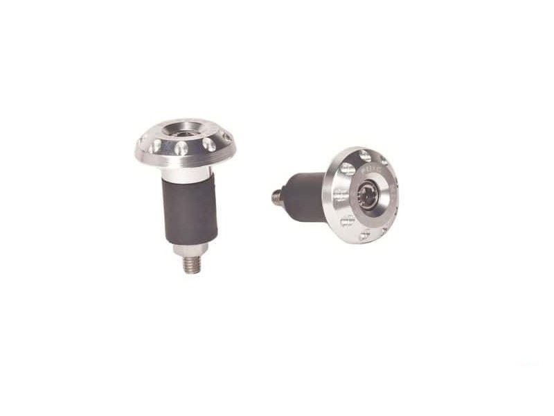 Puig Silver Racing Bar Ends Ducati Scrambler Sixty2 2016-2020