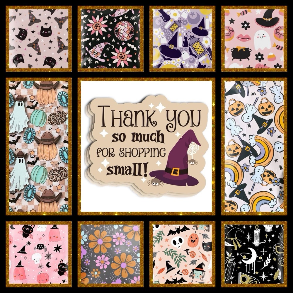 Poly Mailers Halloween Assortment 10x13