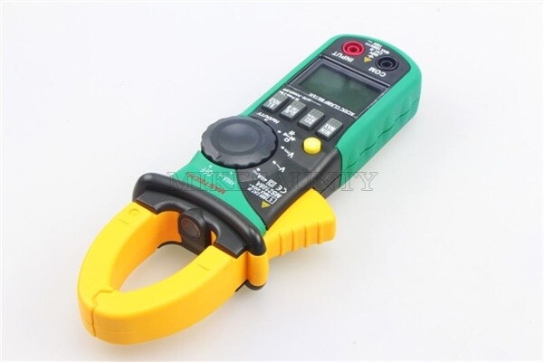 Digital Clamp Meter Multimeter 4000 Digits Mastech MS2108A AC/DC Volt Amp sq