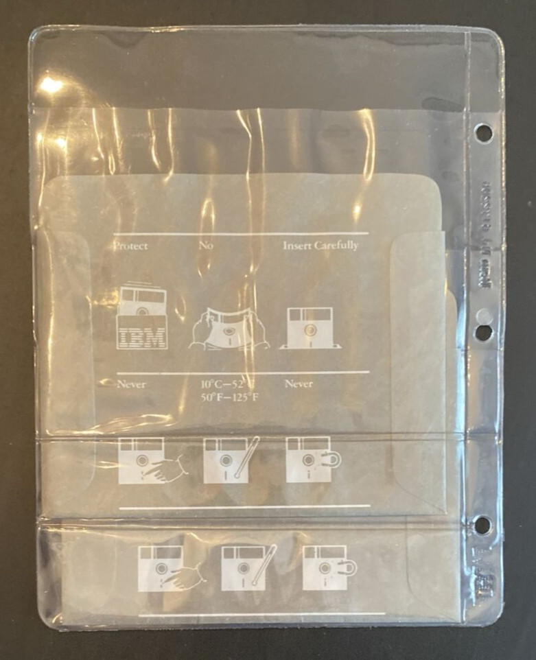 Vtg IBM Writing Assistant 5.25" Floppy Disk 1984 Vrs 1.01 Computer Program Discs