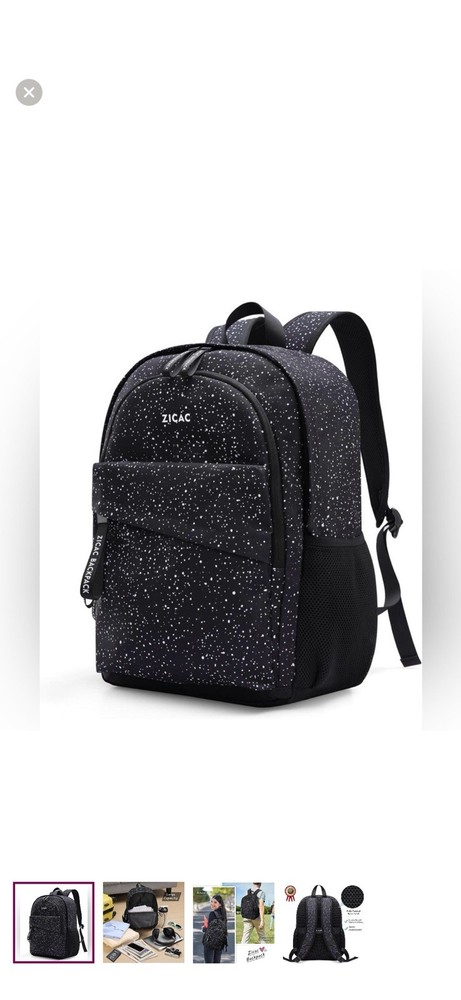 Black Large Backpack