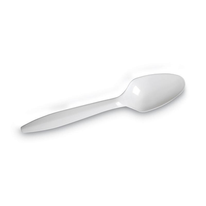 Plastic Teaspoons Mediumweight Disposable Utensils Ideal Culinary Events New