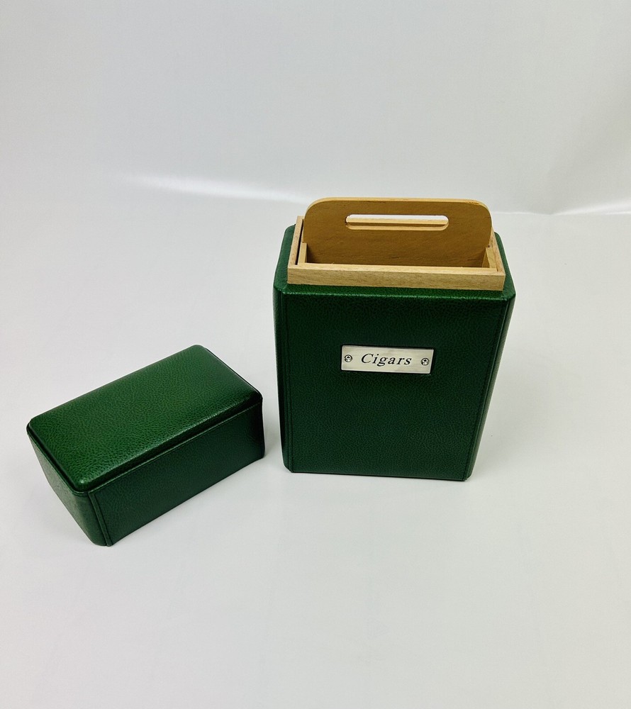 Renzo Romagnoli Luxury Cigars Leather Box.