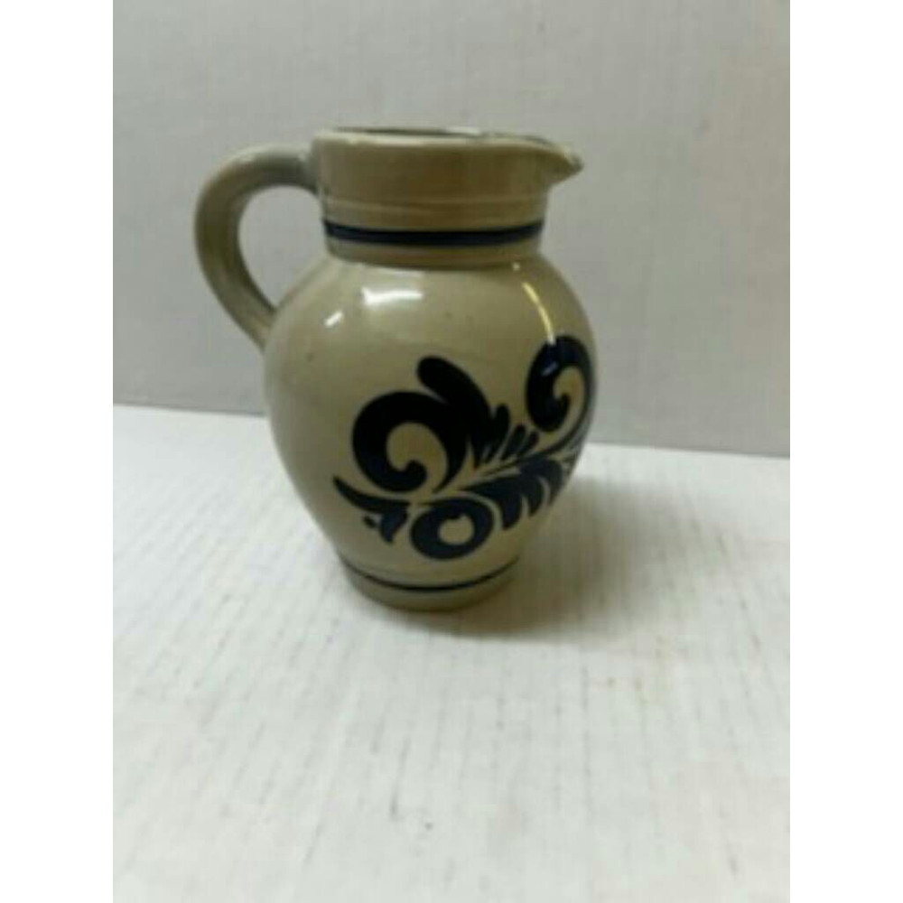 Antique Grub Aus Frankfurt Glazed Earthenware Stoneware Pitcher