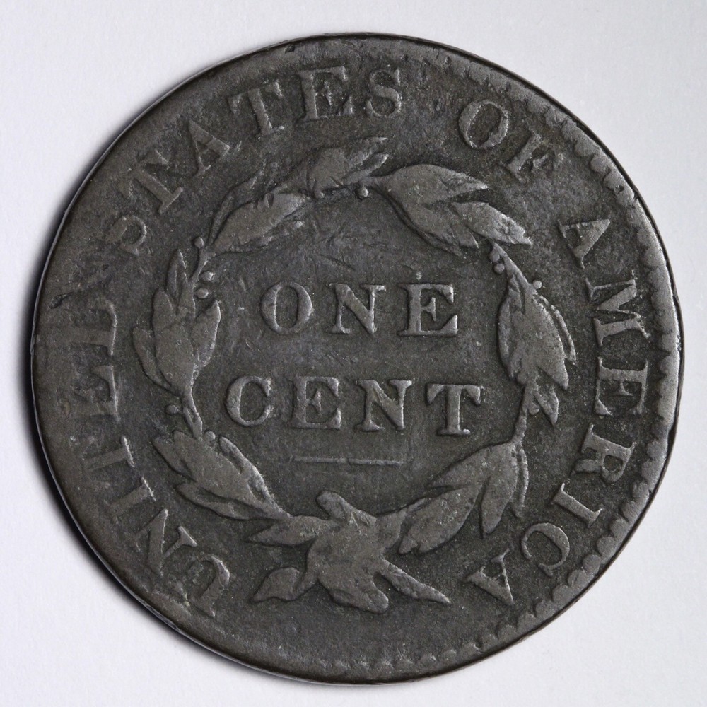 1822 Coronet Head Large Cent CHOICE VG/FINE E112 JNP