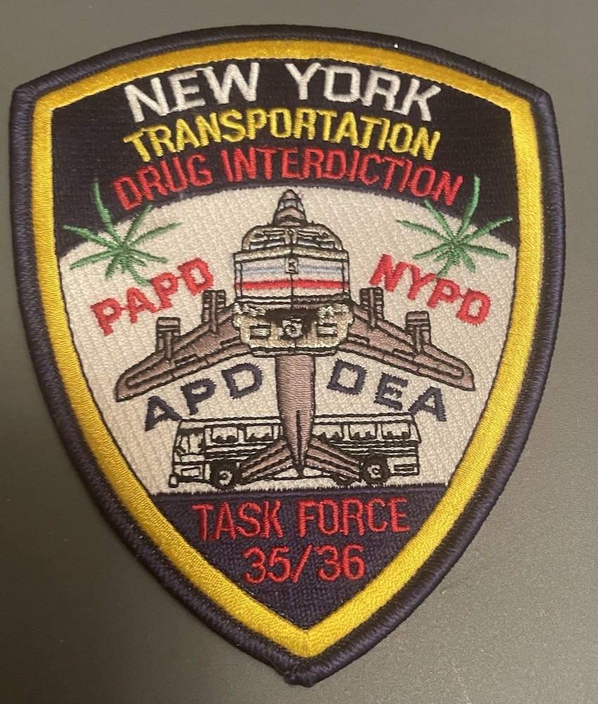 New York Transportation Drug Interdiction Task Force Patch