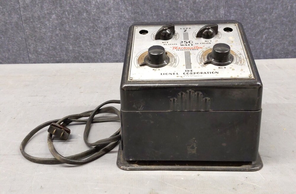 Lionel O Postwar Type Z 250 Watt Trainmaster Transformer