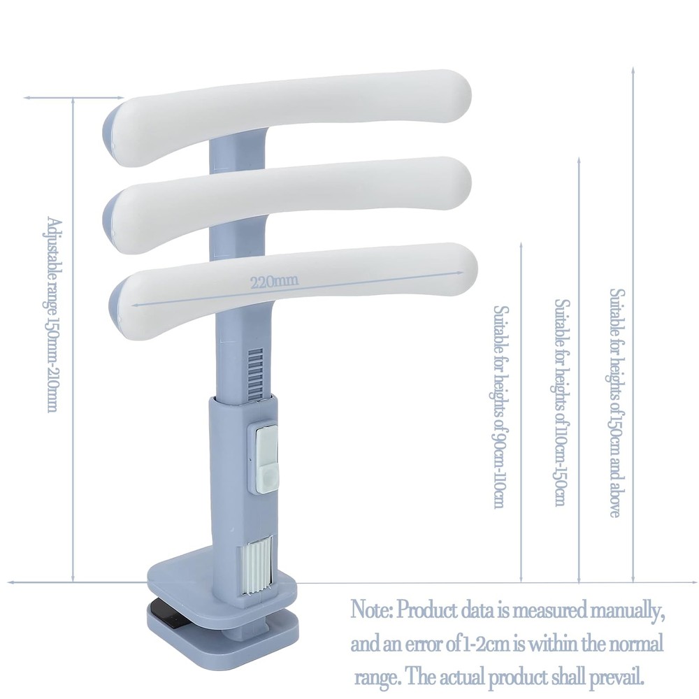 Children Sitting Posture Corrector, Height Adjustable Students Vision Protect...