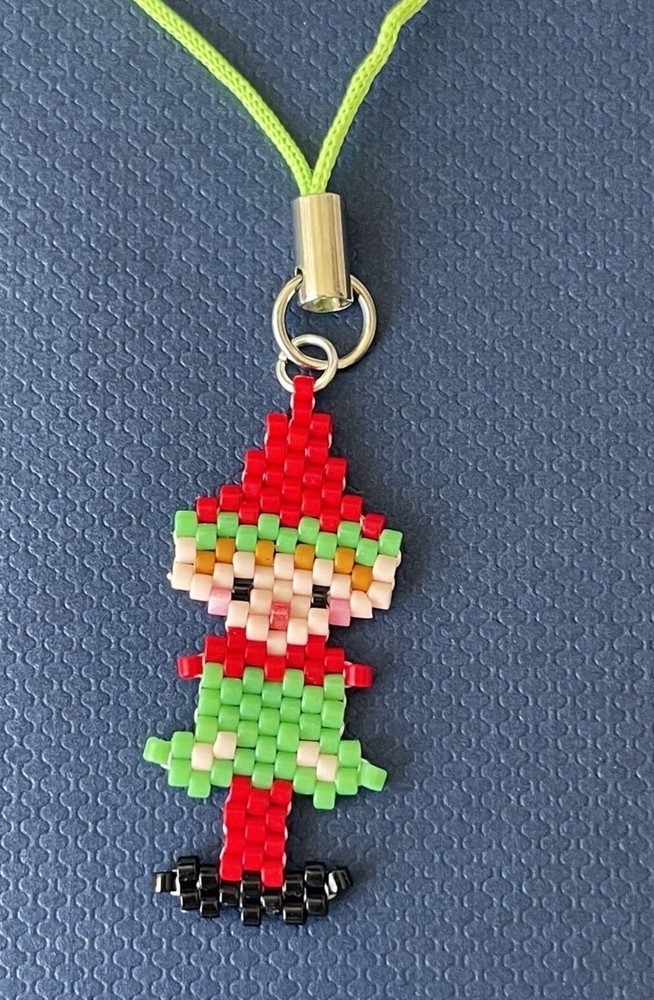ELF Charm Miyuki Delica Christmas multicolor