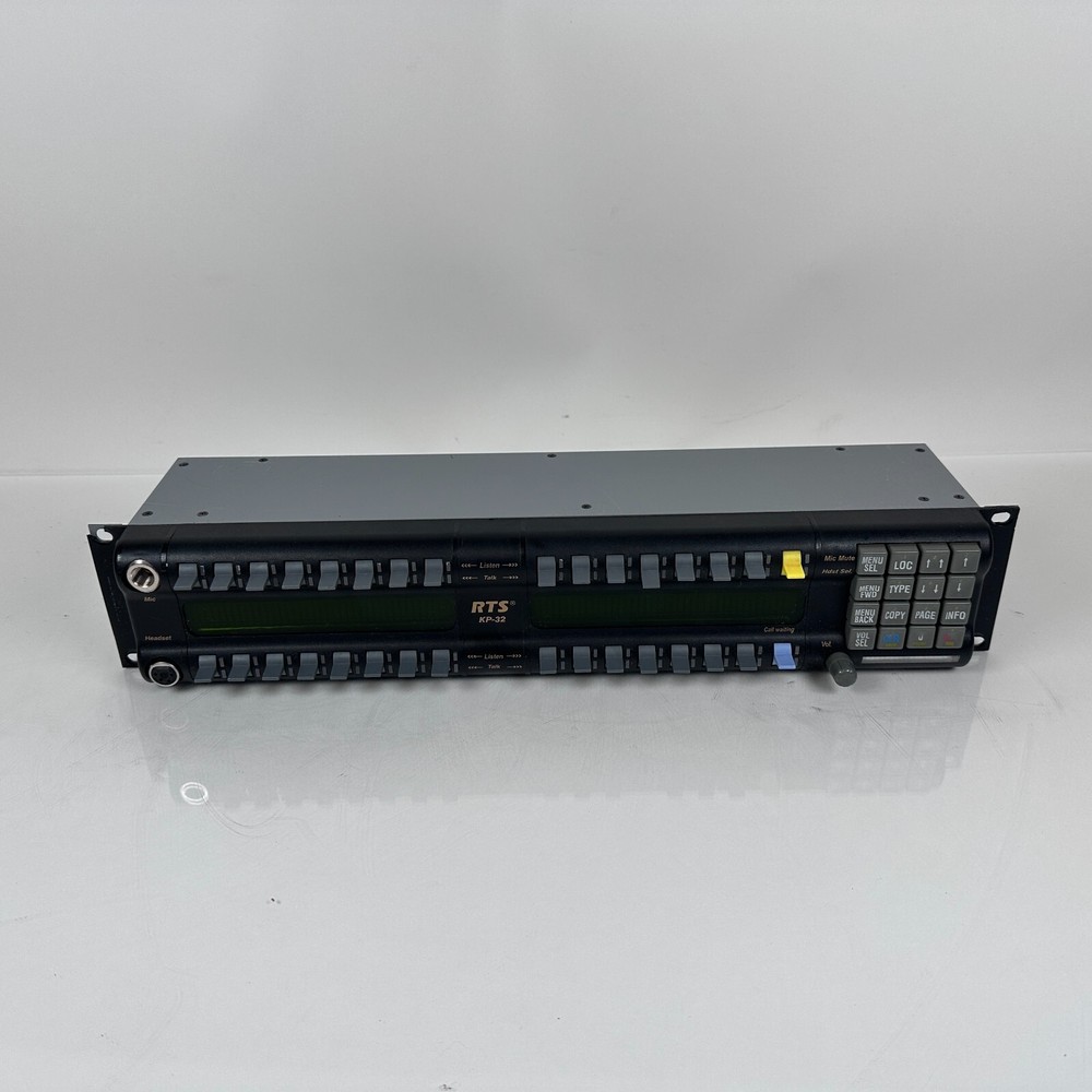 RTS TELEX KP-32 16/32 Position Intercom Keypanel Key Panel