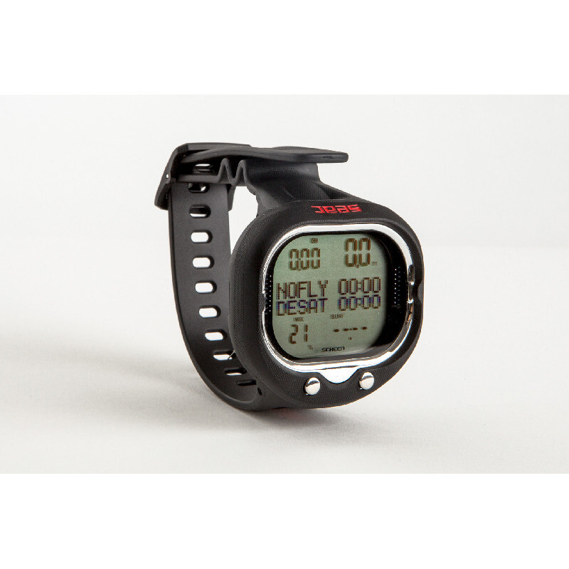 SEAC Screen Black/Red Dive Computer - Wrist Computer (1600008000538A)