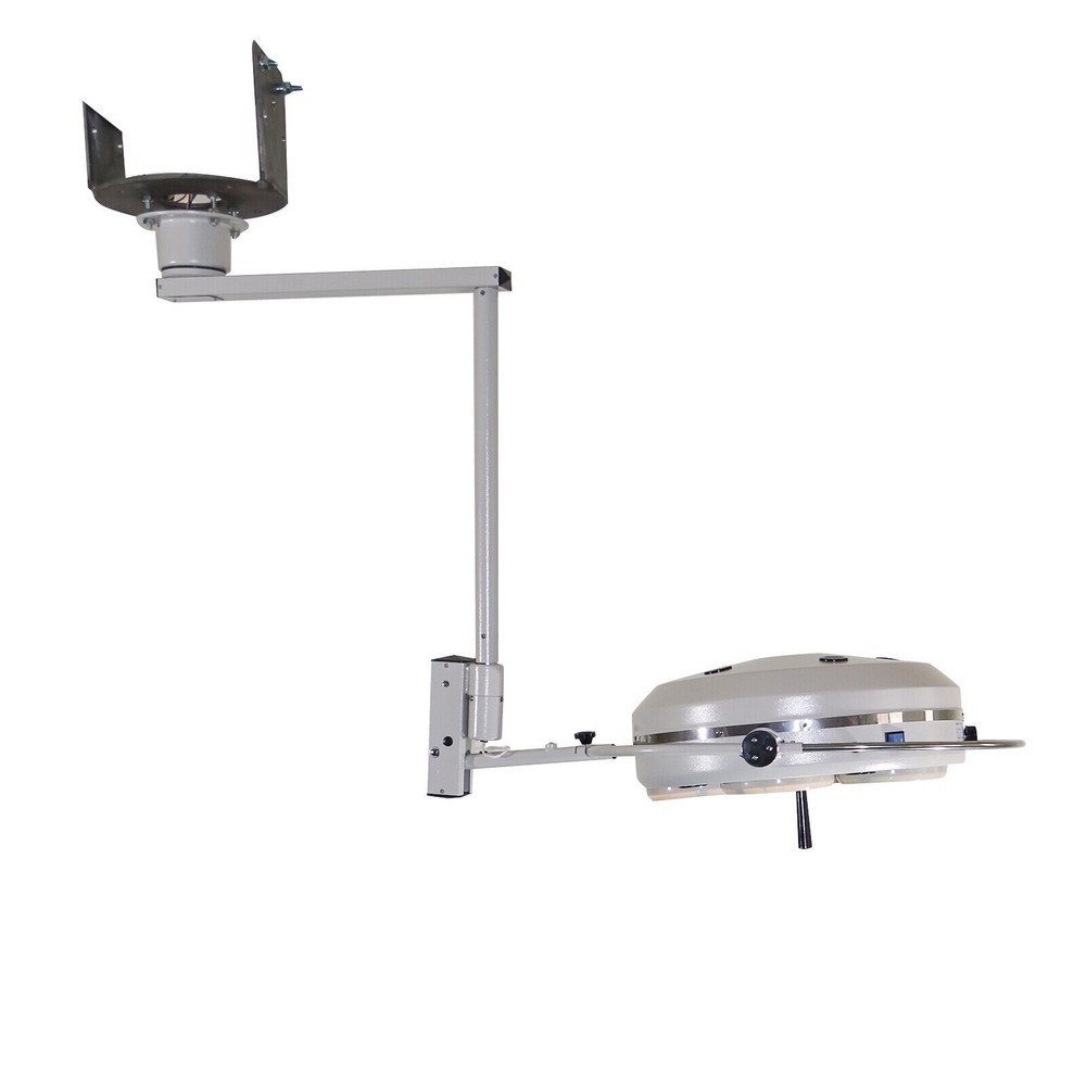 25W Dental Ceiling-Mounted Shadowless Lab Surgery Exam Lamp Mobile Halogen Light