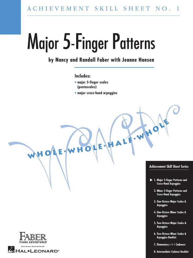 Faber Major 5-Finger Patterns