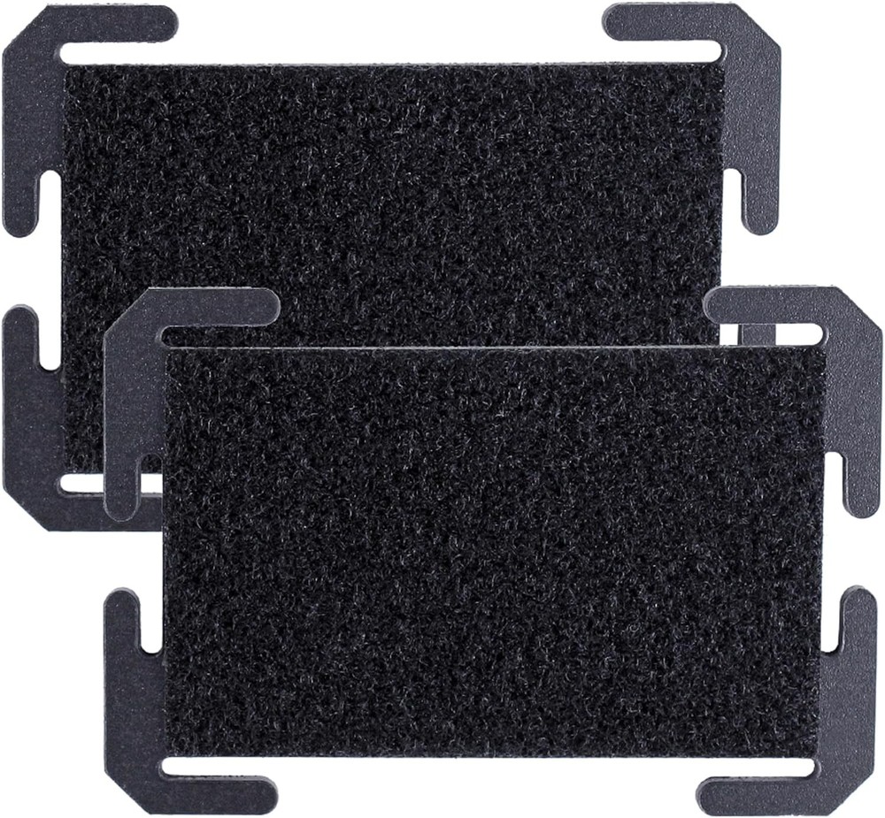 Patch Board Molle Patches Panel, 2 Pack Patch Display Board Rigid Hook and Loop,