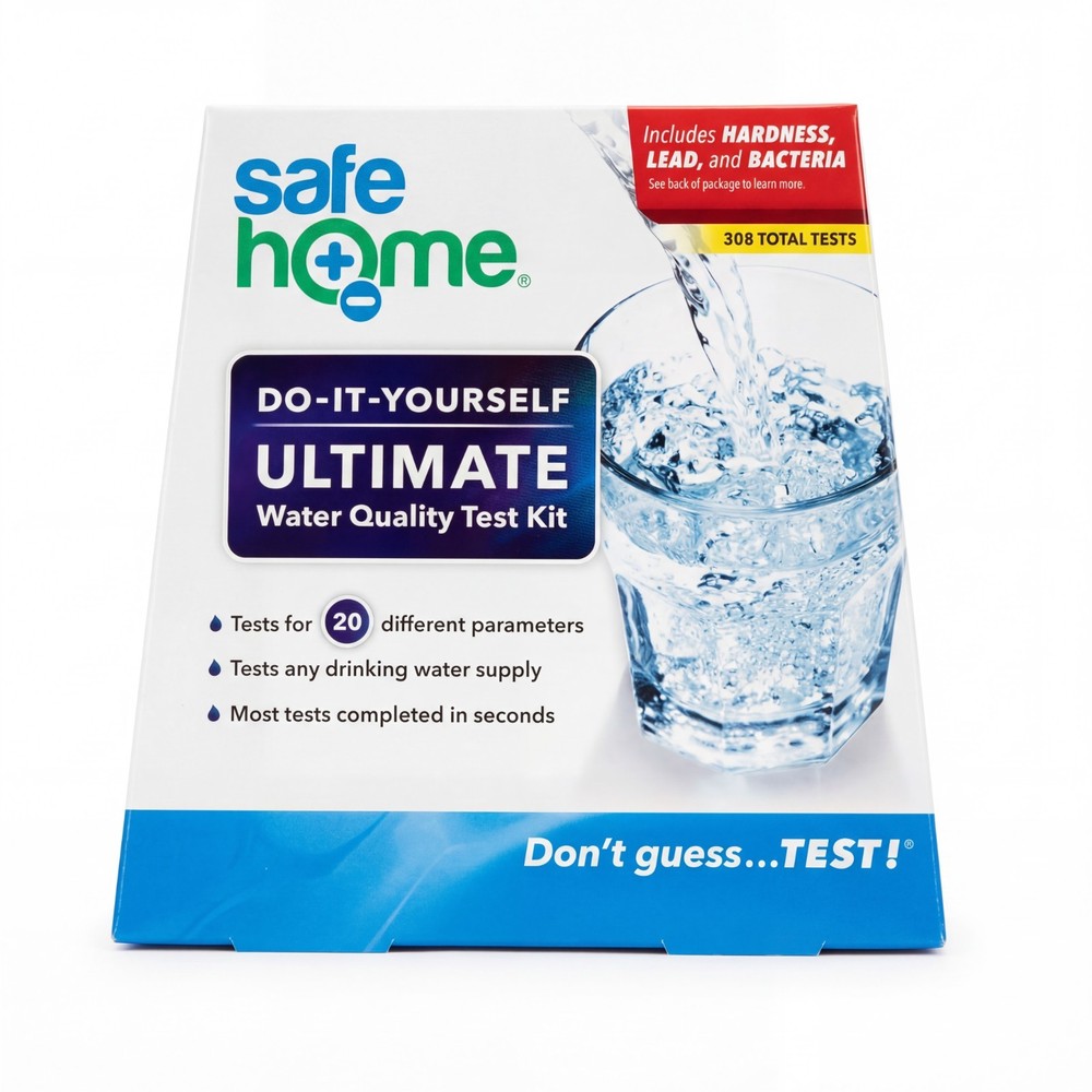 Safe Home Ultimate Water Quality Test Kit 20 Different Parameters 308 Total Test