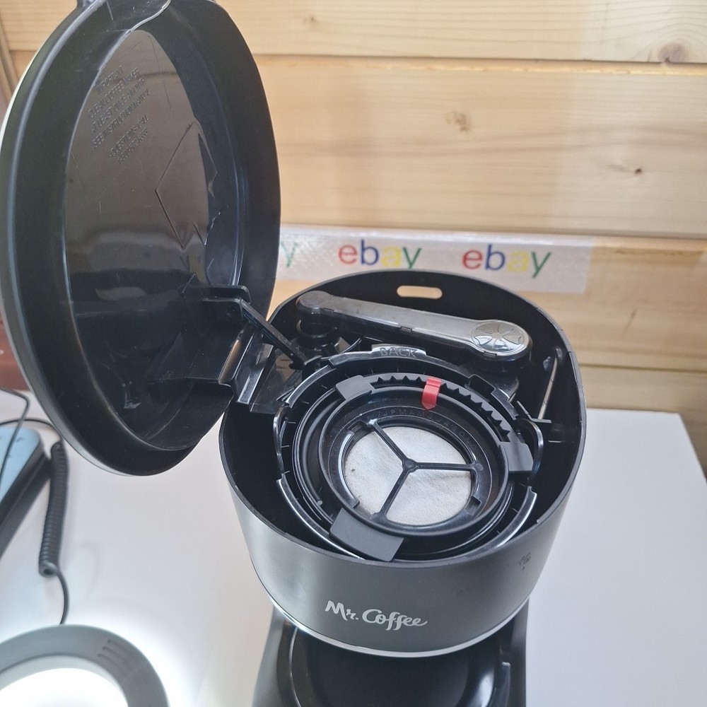 TESTED Mr. Coffee 5-Cup Programmable Coffee Maker - Black , no Box