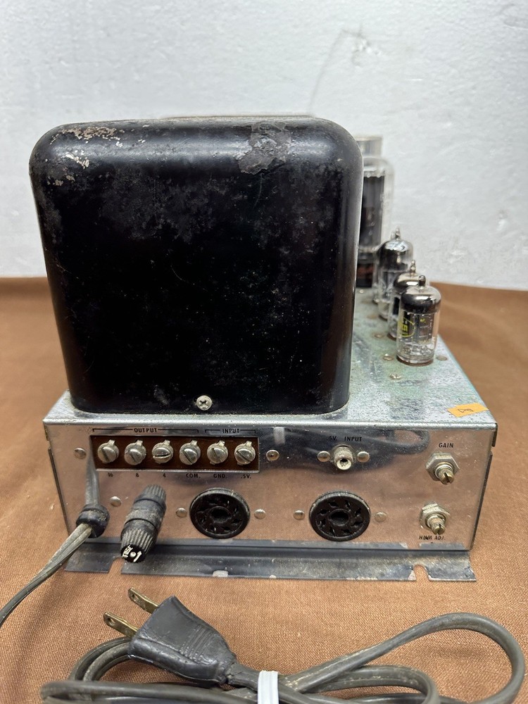 mcintosh mc30 Mono Tube Amplifier Working