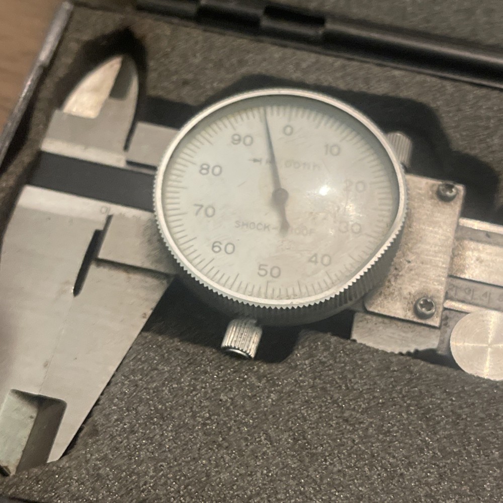 shockproof dial caliper 6 inch In Case