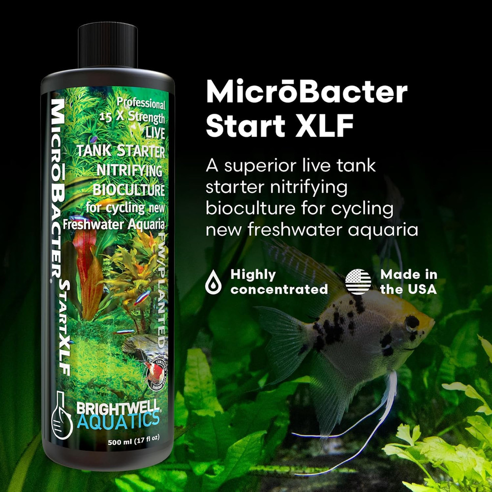 Microbacter Start XLF - Concentrated Freshwater Nitrifying Bacteria - Quick Star