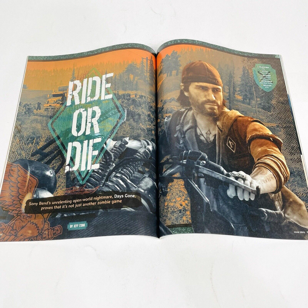 game informer 2018 issue 302 Day's Gone