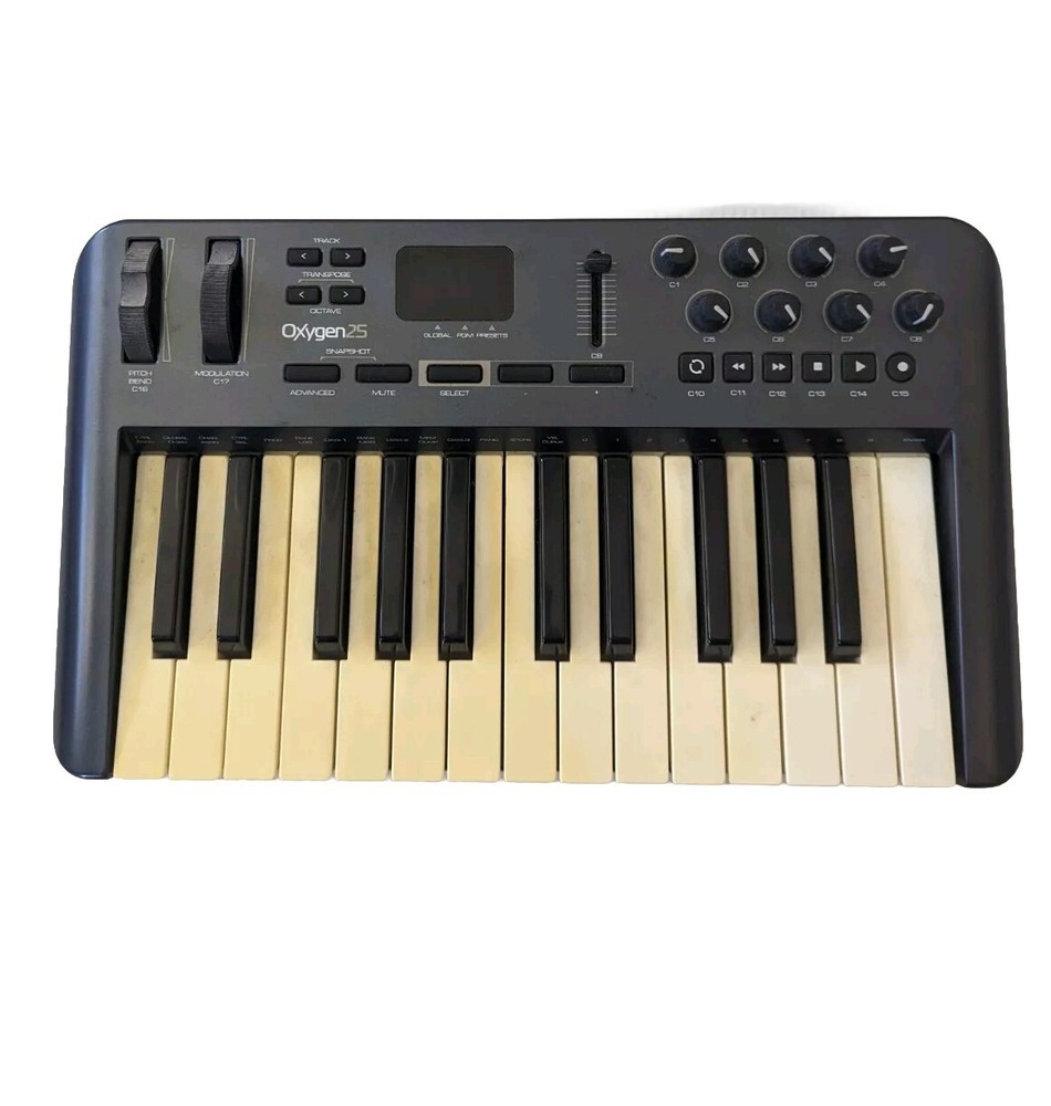M-Audio OXYGEN25 USB MIDI Controller with Smart Controls Untested