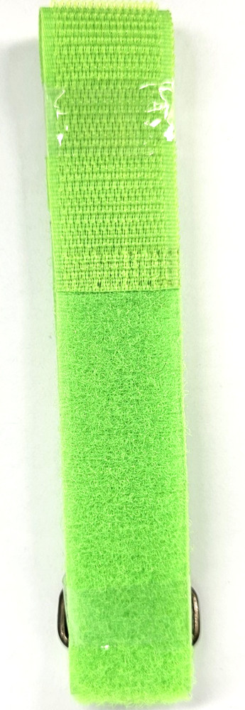 NEW! NEON GREEN Adjustable Hook and Loop Book Strap Single 24" Long for Binding