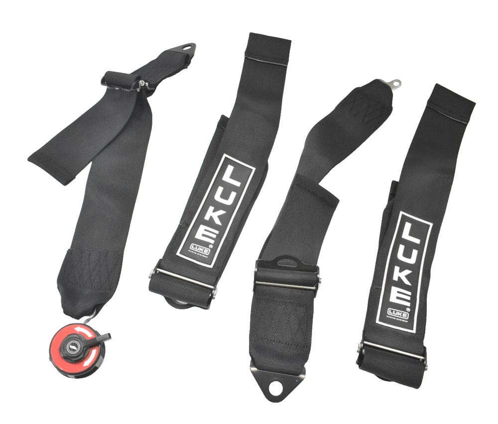 Luke Racing System 4 Point Pull Up Laps Road Harness Belt Replacement Assembly