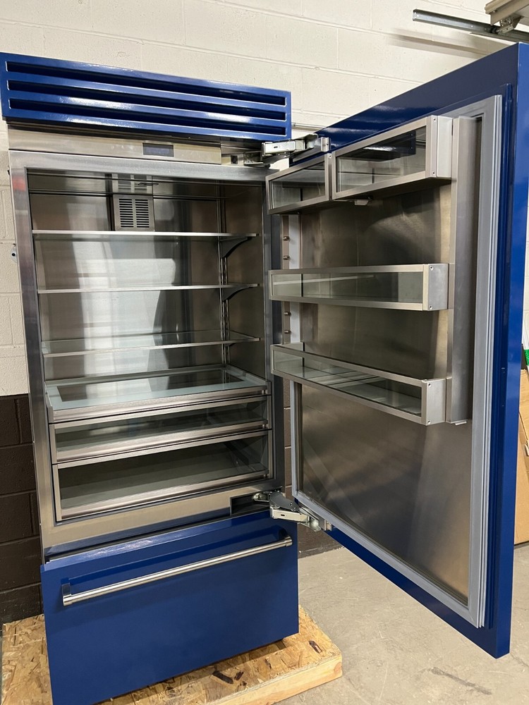 Bluestar BBB36R2 - 36" Refrigerator Oven Under Built-In Sapphire Blue Finish