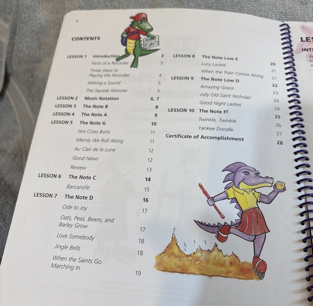 First Act Learn and Play Recorder. 2002