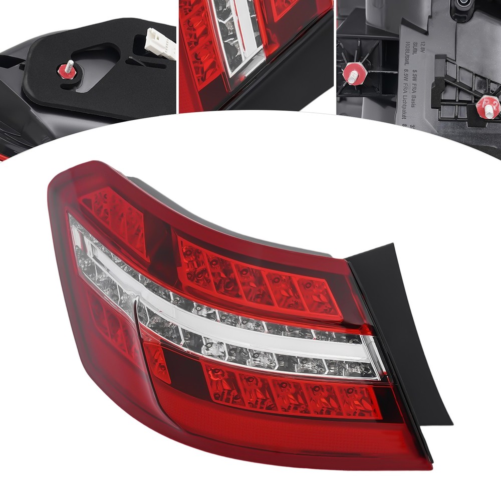 Left Rear Tail Light For 2010-2013 Mercedes Benz E350/E550/E63 AMG Driver Side
