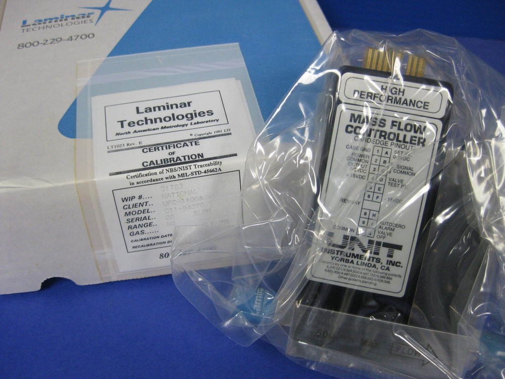 Unit UFC-1110A Mass Flow Controller, N2, 20 SLPM, Refurbished