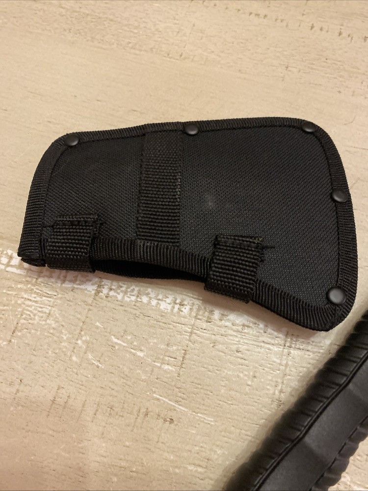 Camillus Black Hatchet Axe Plastic Handle & Sheath