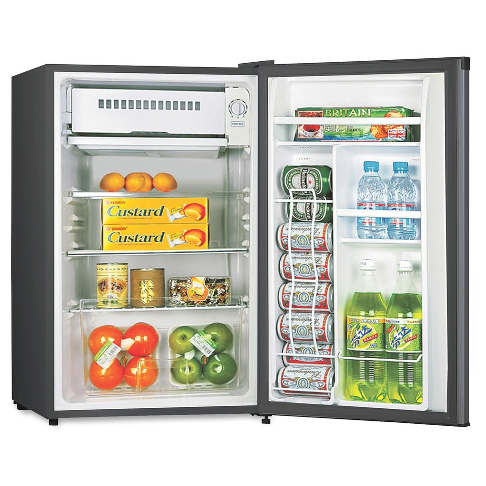 Lorell LLR72313 3.3 Cu.ft Compact Refrigerator Black