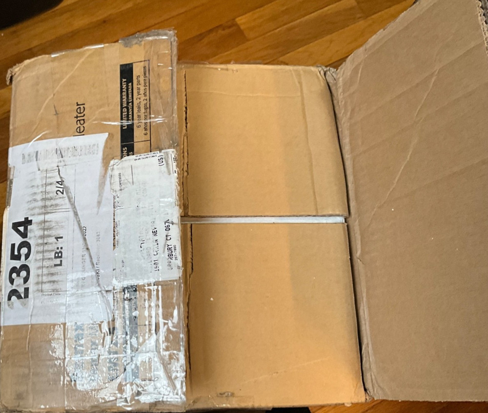 EeMax EMT2.5, MiniTank Electric Water Heater, 120V, 2.5-Gallon OPEN BOX