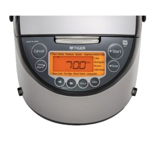 Tiger JKT-D Multi-Functional IH Rice Cooker Silver Black