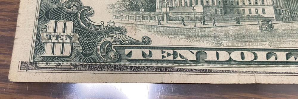 1969B FRN Neat Offset Error VF CHRC (Formerly CHN)