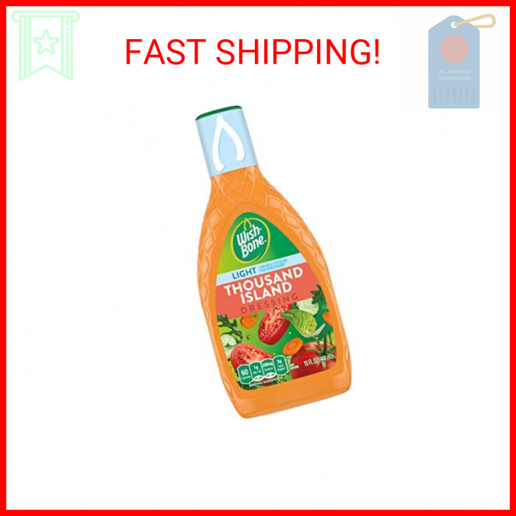 Wish-Bone Light Thousand Island Salad Dressing, 15 FL OZ