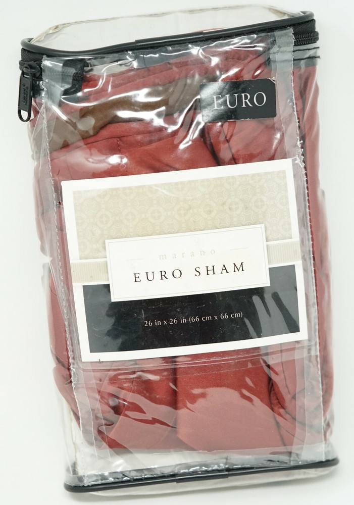 Marano Pillow Sham - EURO - Red